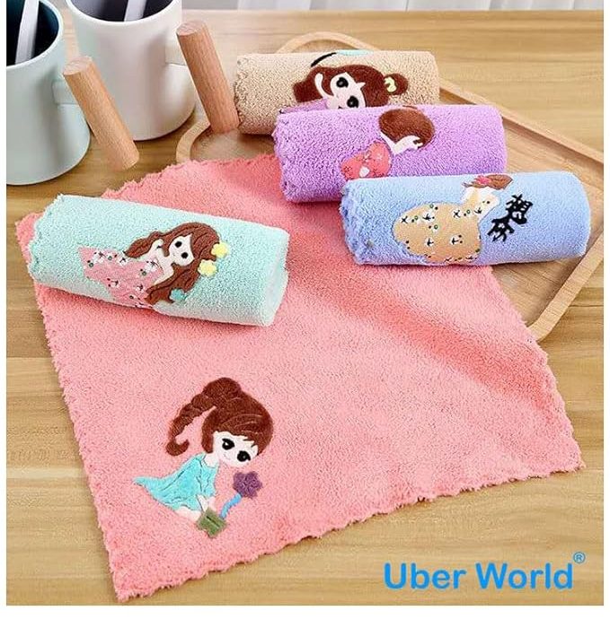 Uber World Handkerchief for Women | Face Towel | Handkerchief for Kids |Kerchief for Women | Hanky for Women | ladies handkerchief | handkerchief for women cotton