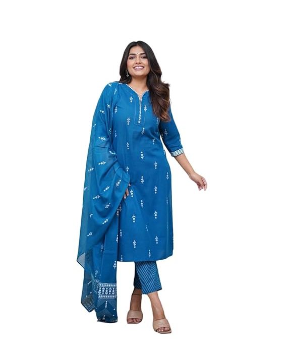 FABNEX Kurta Set for Women | Women Kurta Set with Dupatta | Women Kurta Sets Kurtis